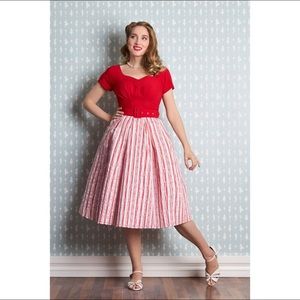 BNWT Miss Candyfloss Mona Rose Dress L